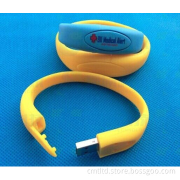 Promotional Gift Wristband Custom USB Flash Drive (SYY002)